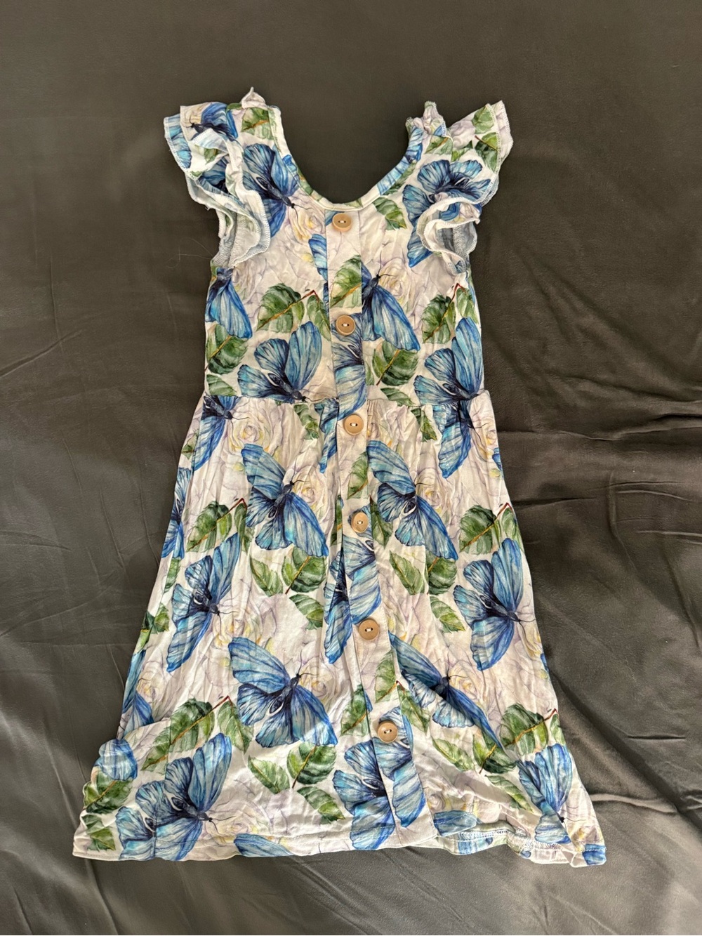 Little Bum Bums now know as Bums and Roses Blue Butterfly Dress